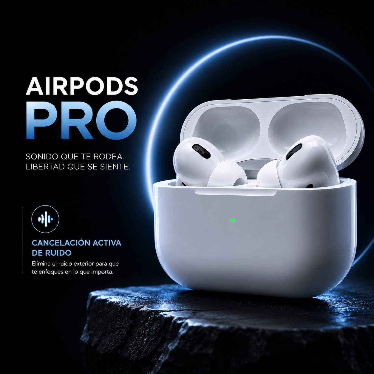 AirPods Pro 2ª Gne  Sonido Profesional + ANC