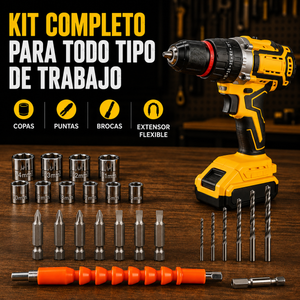 Taladro Percutor Inalámbrico Profesional