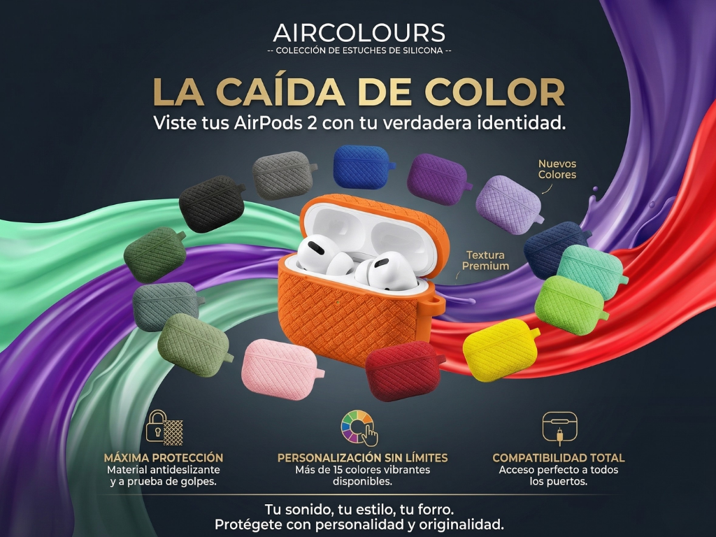 Ultra-Protección: Forro Exclusivo para AirPods Pro 2