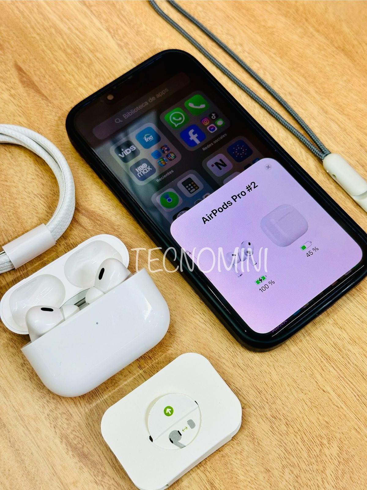 AirPods Pro 2ª Gne  Sonido Profesional + ANC